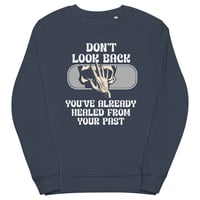 Image 13 of Unisex organic PAST HEALING sweatshirt