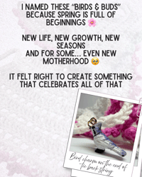 Image 3 of Birds + Buds Crochet Bandana