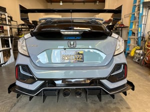 Image of 2016-2021 Honda Civic Sport “V3” rear diffuser