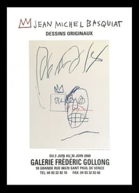 Image 2 of Jean Michel Basquiat, "Exposition à la Galerie Frédéric Gollong"