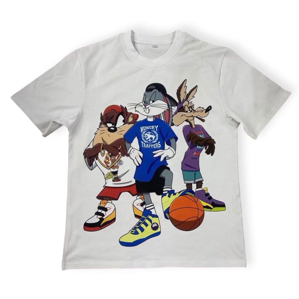 Image of *MEMBER EXCLUSIVE* RETRO CLOTHING x LUXURY TRAP VINTAGE 90s TOON SHIRT