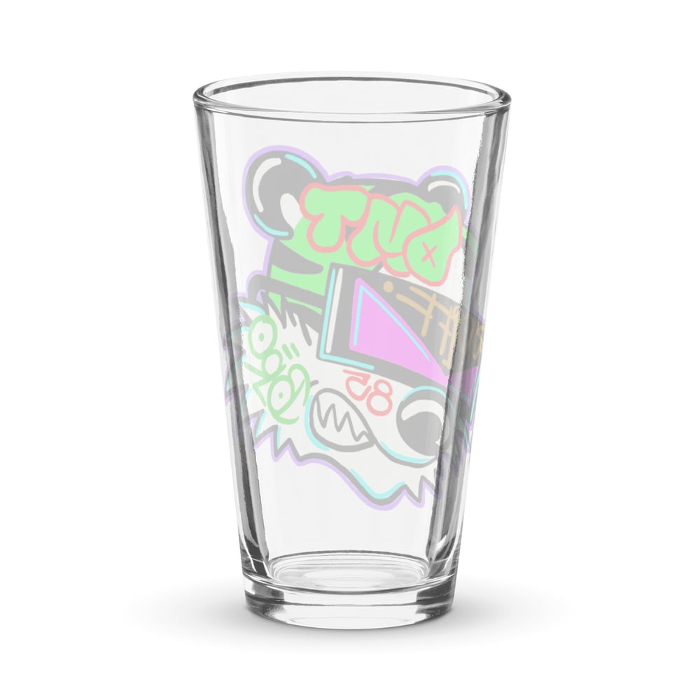 Spiff Bro 3 Shaker pint glass
