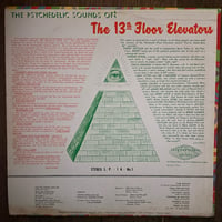 Image 2 of The 13th Floor Elevators–The Psychedelic Sounds Of 13th Floor Elevators - US Stereo 1967 PRESS LP!