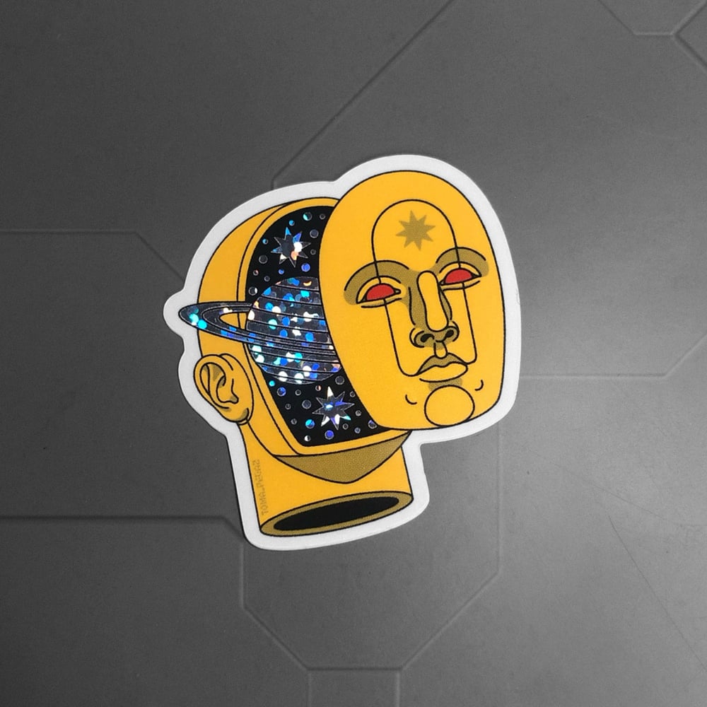 Image of Space_Man / Sticker