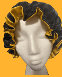 Image 2 of Silk J.A.D.A Reservable Satin Bonnet 