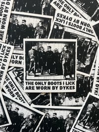 Image 3 of Dyke Boots Sticker