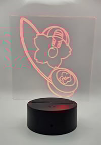 Image 2 of Throw Happy 3D Lamp by Hyde Eden YoYo