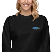 Image 4 of Gizzy Gator Premium Crewneck Sweatshirt