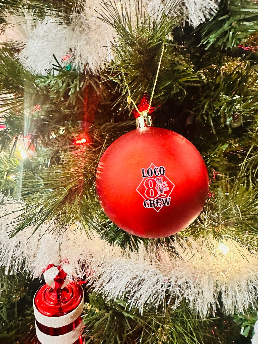 Image of Loco 81 Christmas Ornament