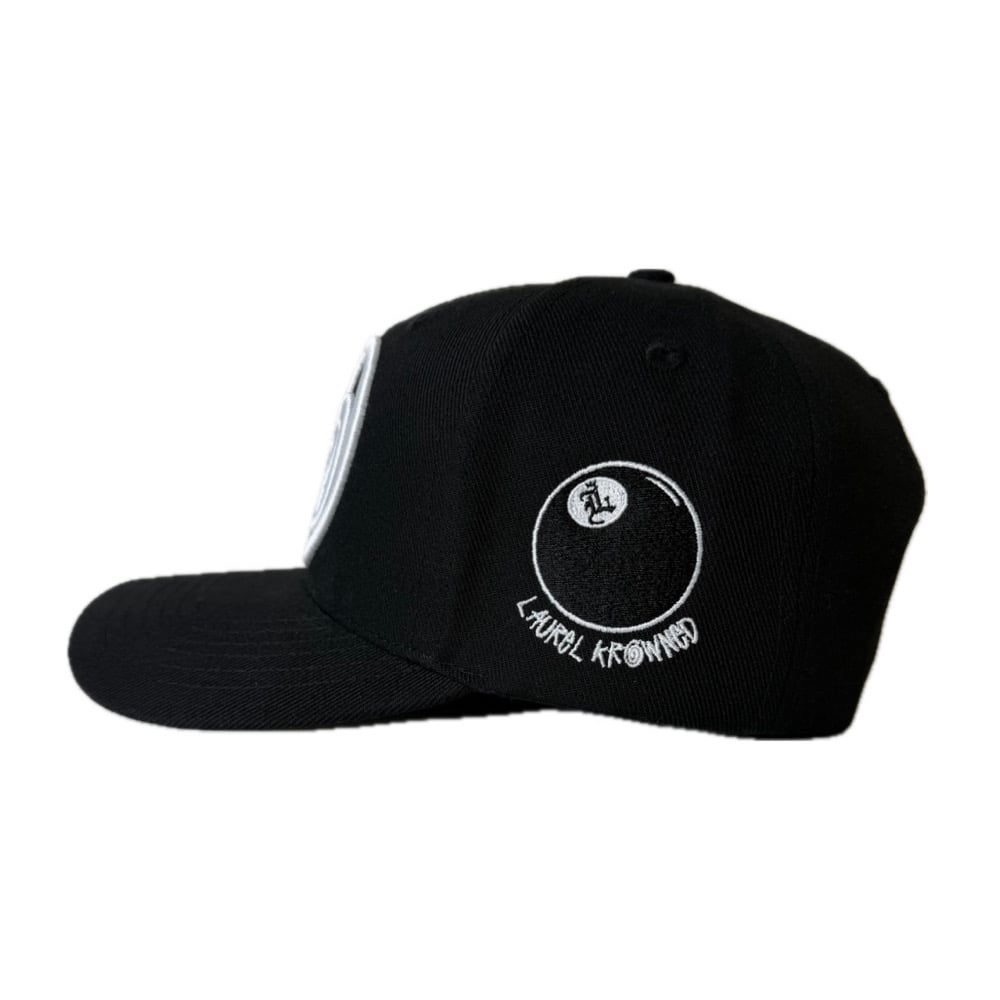 Image of "8 BALL V. 2" Baseball Hat (Black)