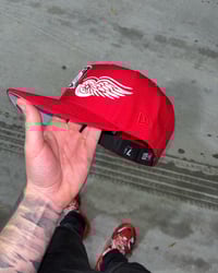 Image 4 of BURN RUBBER RED DETROIT TIGERS CUSTOM FITTED 