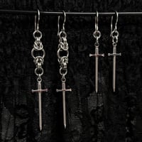 Image 2 of A Set of Swords Earrings