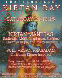 CHRISTMAS KIRTAN DAY 20.12.2025