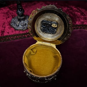 Image of Vintage Gold Jewelry Music Box