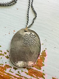 Image 6 of sterling silver Marcus Aurelius quote necklace