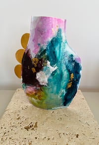 Image 2 of Canvas Art Vase Cover No.9