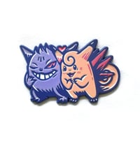Image 1 of Gengar & Clefable! PKMN Pin
