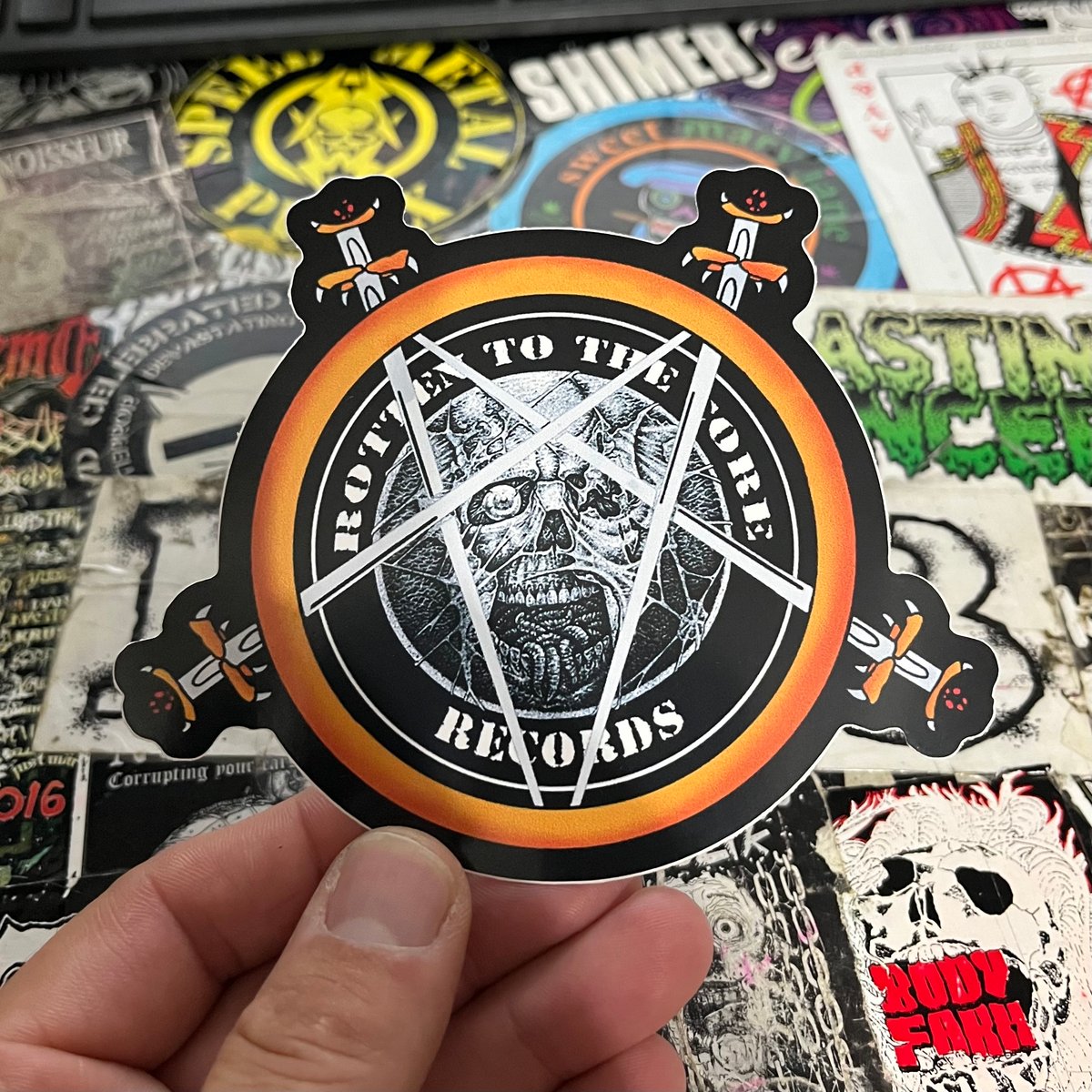 Image of RTTCR "Slayer" 5" Sticker