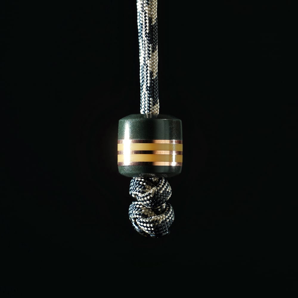 Satellite Heist EDC lanyard beads (GLOW)