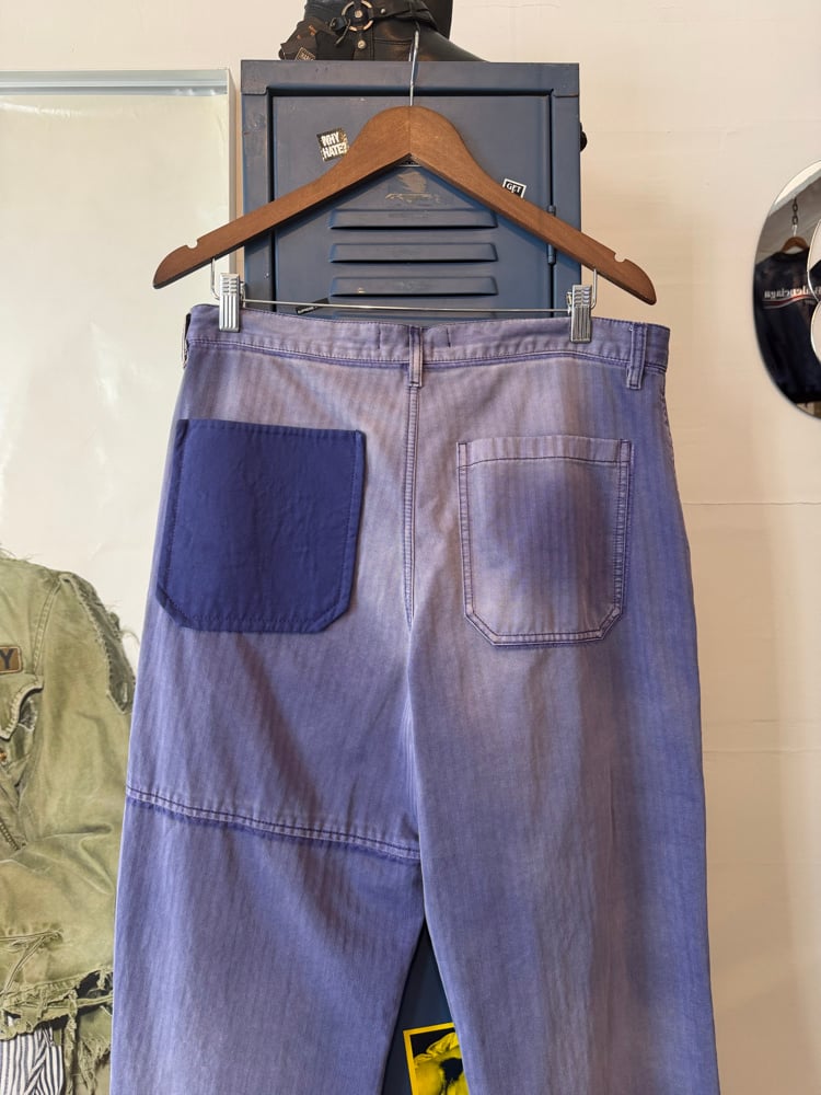 Image of Valentino Over Dyed Purple Denim