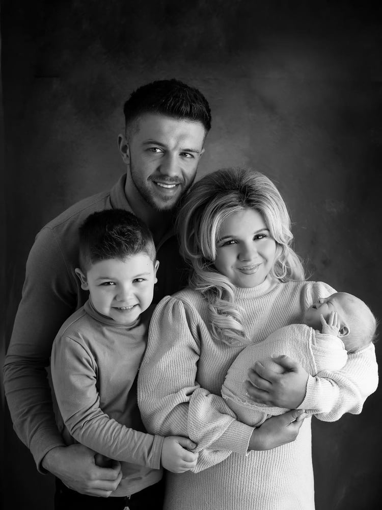 Image of Family studio portrait session BALLYMONEY STUDIO RETAINER ONLY 