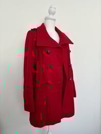 Image 4 of 00s Guess red jacket // S