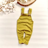 Image 1 of Amadeus newborn romper - yellow green