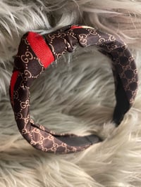 Image 2 of Brown Designer Inspired Headband