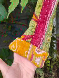 Image 5 of FESTIE Kantha Hoodie with pocket - flower