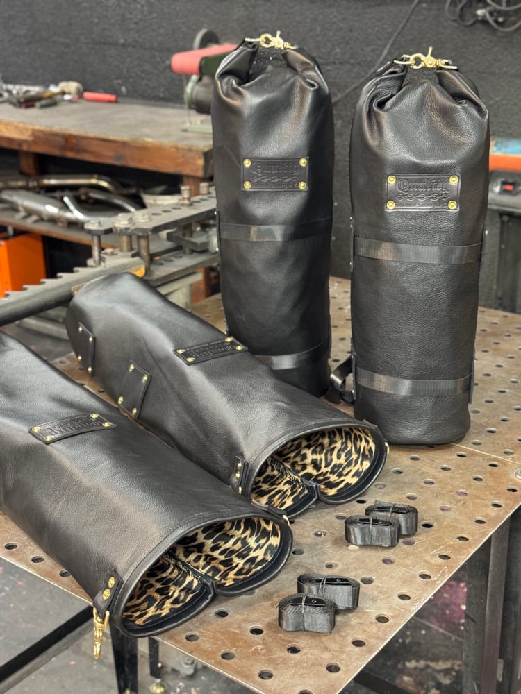 Image of Black Sissy Bar Bag