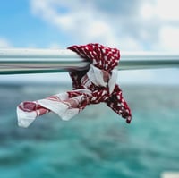 Image 5 of Keffieh Bandana Red