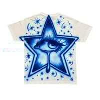 Image 2 of Airbrushed “seeing stars” t-shirt (1 of 1) Large 