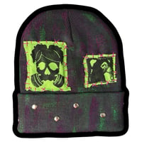 Image 1 of “GNARLY JUNK #8” Custom Punk Beanie
