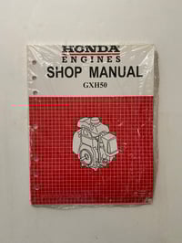 Sealed! Honda GXH50 Shop Manual