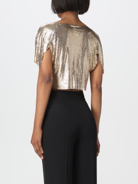 gold mesh top