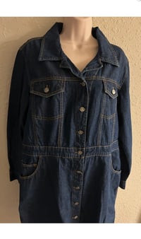 Image 8 of New Sz 16 Mwah Jeans Diva Denim Dress #162*1.15
