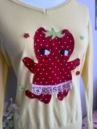 Image 5 of Strawberry Baby Kitty Top 🍓🐱♡ (M)