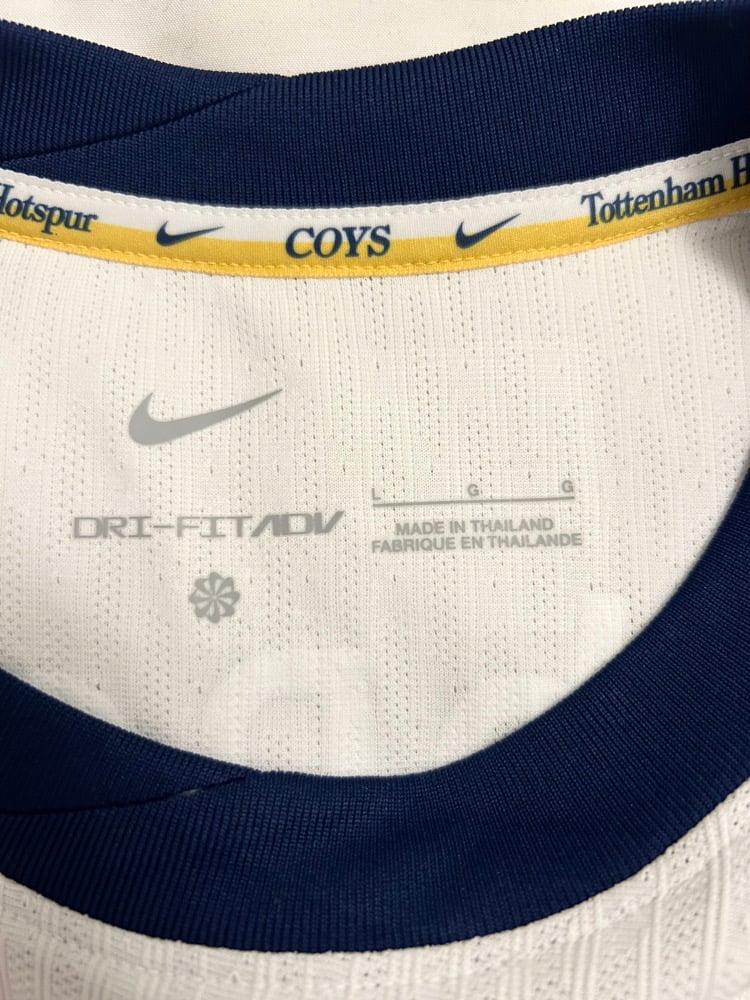 Image of Tottenham Hotspur “JOHNSON 22” Vaporknit 2024/25 Home Europa Final Shirt (L)