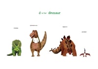 Image 2 of D is for Dinosaur Card