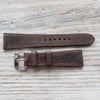 Dark Brown Chevre Strap