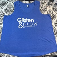 Image 3 of Glisten & Glow Perfect Tri Racerback tank