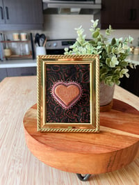 Image 1 of Beaded Heart Frame