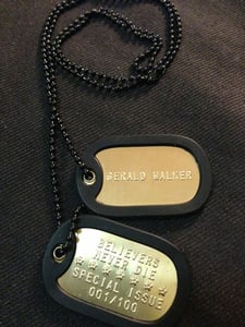 Image of 2013 "Believers Never Die" Dog Tag (Free Shipping)