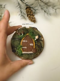 Image 2 of Fairy Door Ornament - Mossy Hollow
