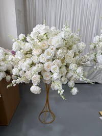 Image 2 of 80CM/60CM/35CM/Ring White Floral 