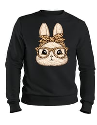 Leopard Easter Bunny Sweatshirt