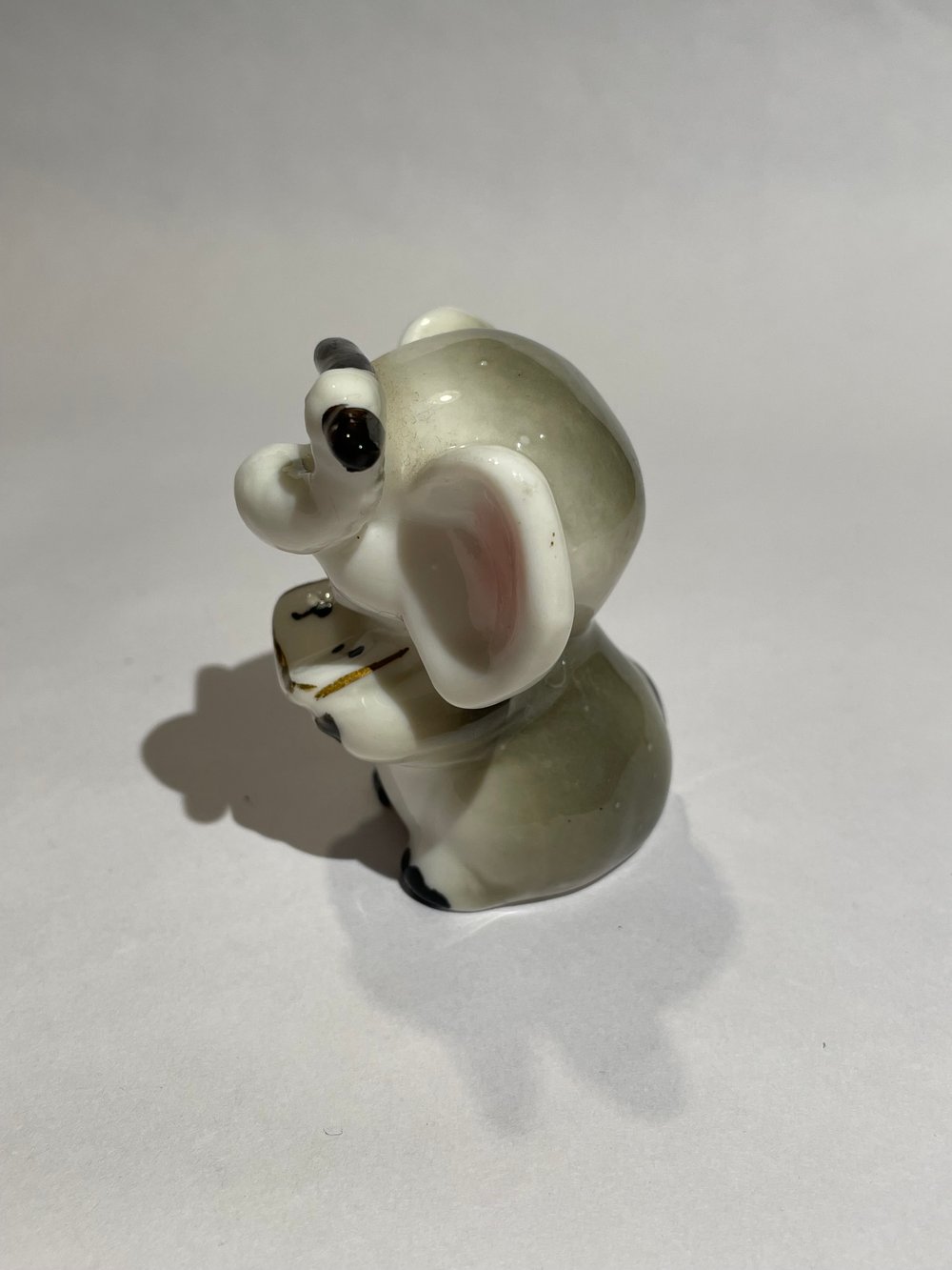 Image of Elephant music conductor ceramic 