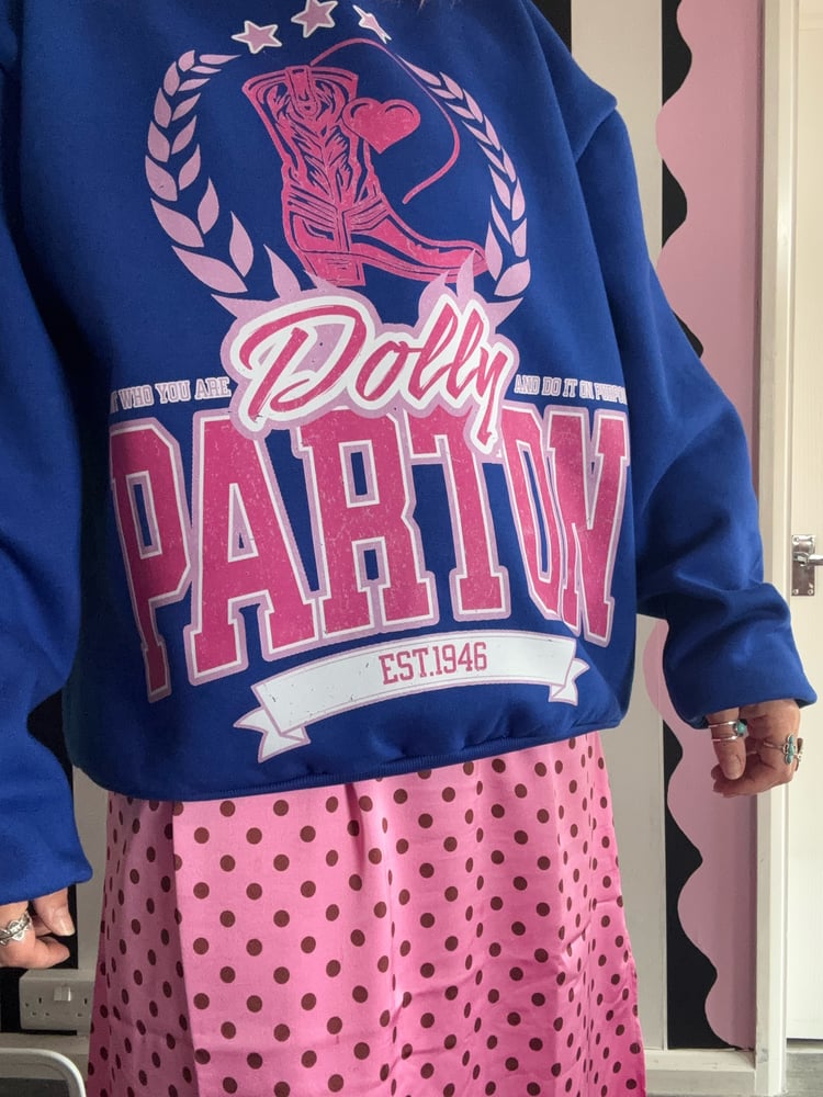 Image of Dolly varsity jumper