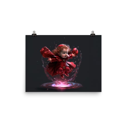 Image of Marvel Babies - Scarlet Witch || Photo paper poster