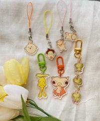 Image 1 of Phone charms and Misc Keychains
